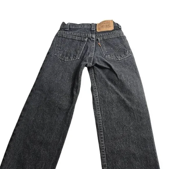 Levi's 550 black jeans 6 - Picture 5 of 8